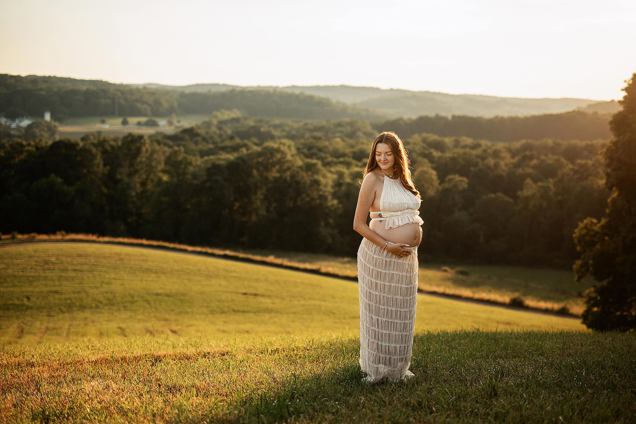 Maternity photos for mother