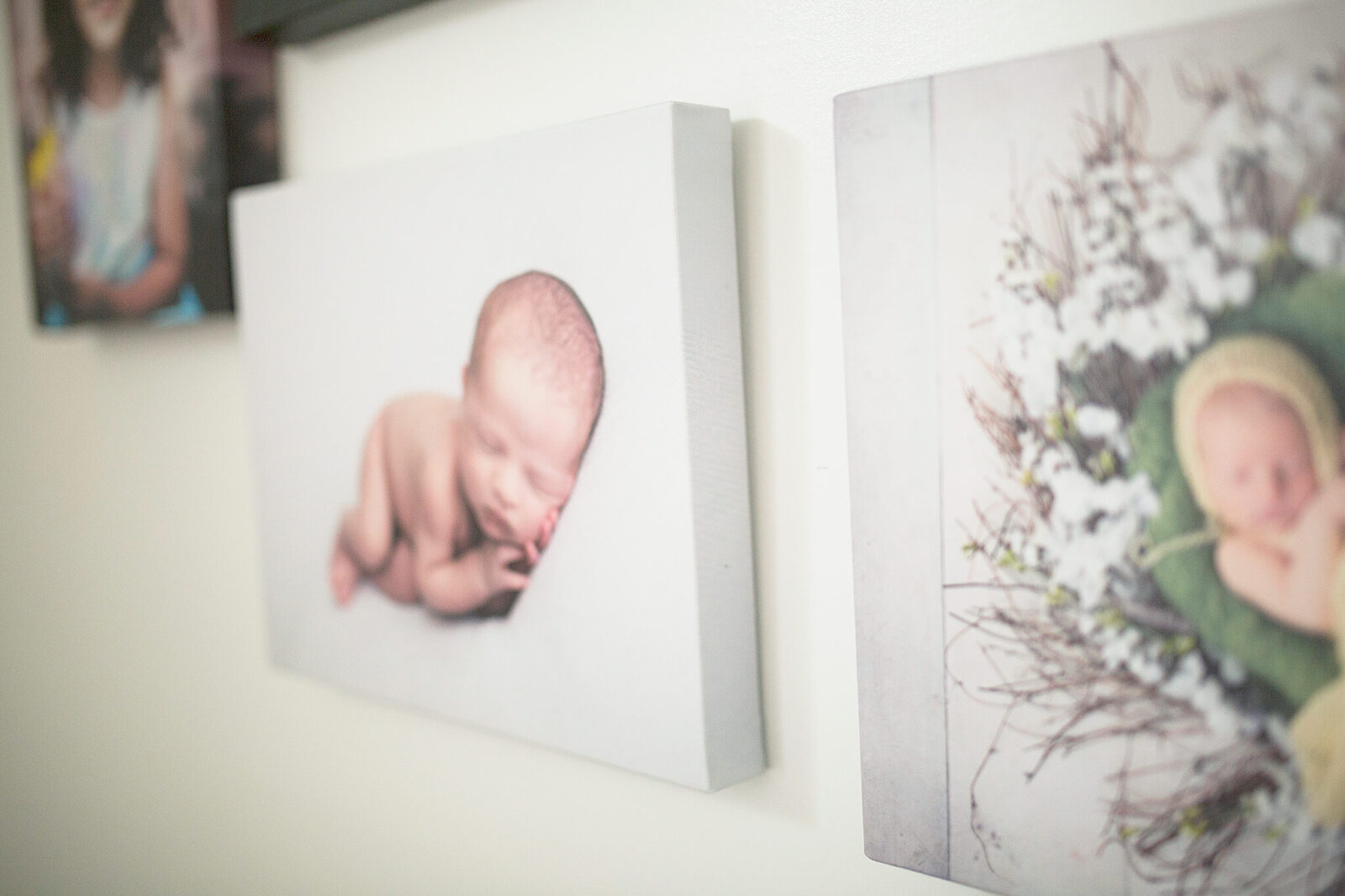Canvases are creative ways to display photos in your home